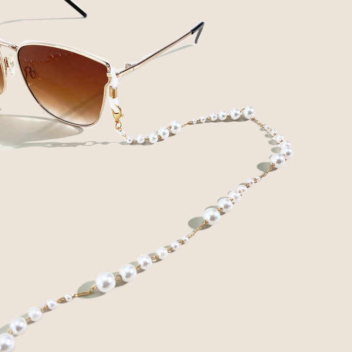 Elegante Perlen Brillenketten Karnz