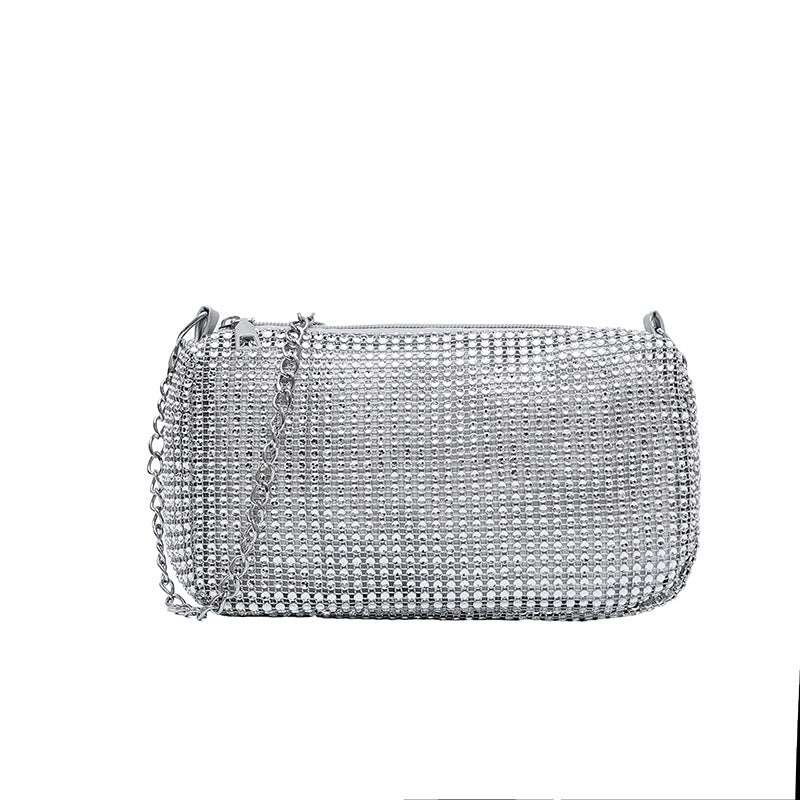 WoGlamorous Rhinestone Abendausschnitt Karnz