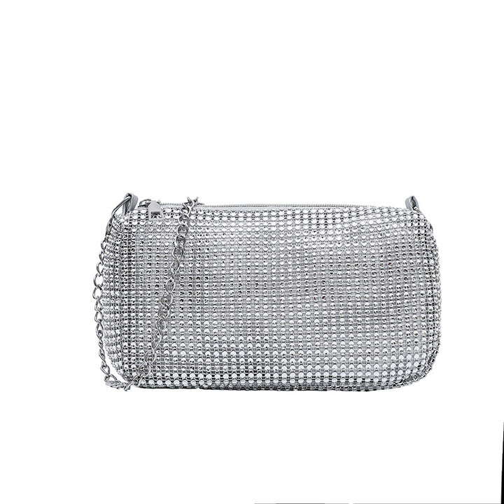 WoGlamorous Rhinestone Abendausschnitt Karnz