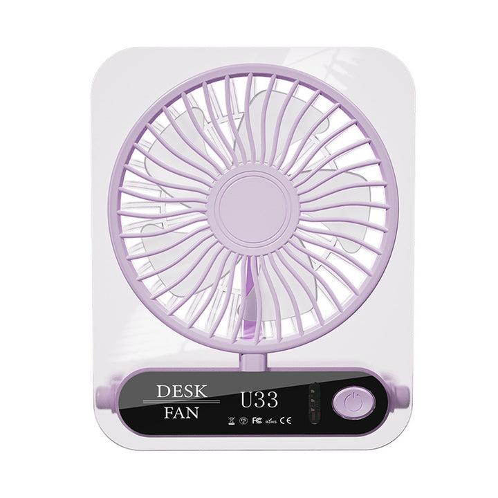 Damen tragbarer Desktop Ventilator mit flexibler Neigung Karnz