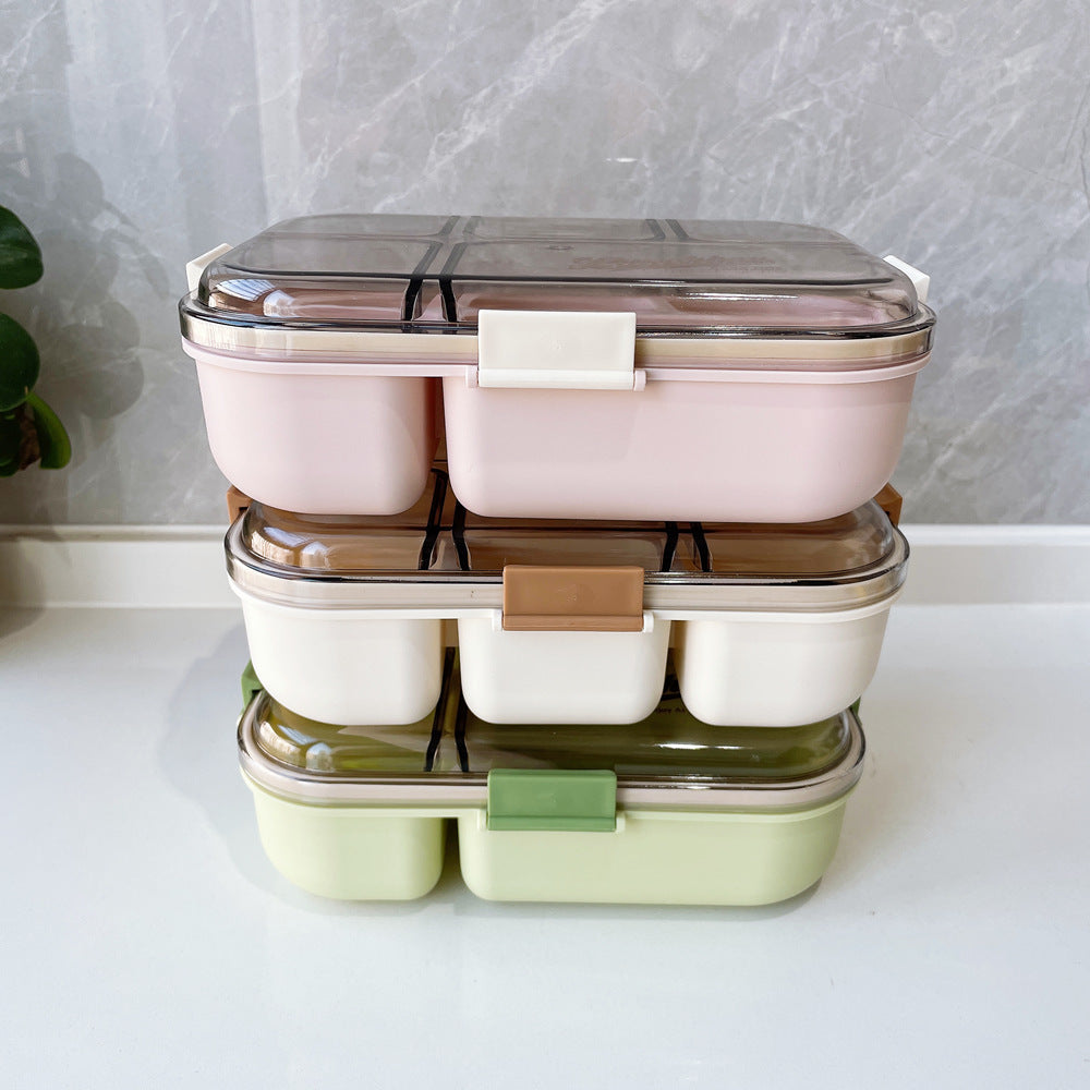 Multi-Compartment Lebensmittelaufbewahrung Bento-Container