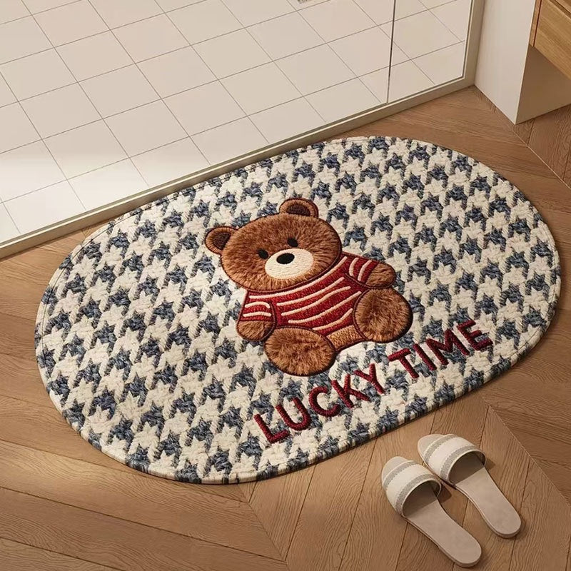 Dachshund-Themen dekorative Bereichsmatte für das Zuhause