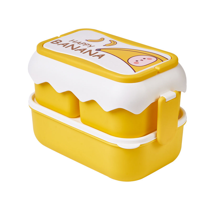 Avocado-Themen Mehrfach-Compartment Lunchbox