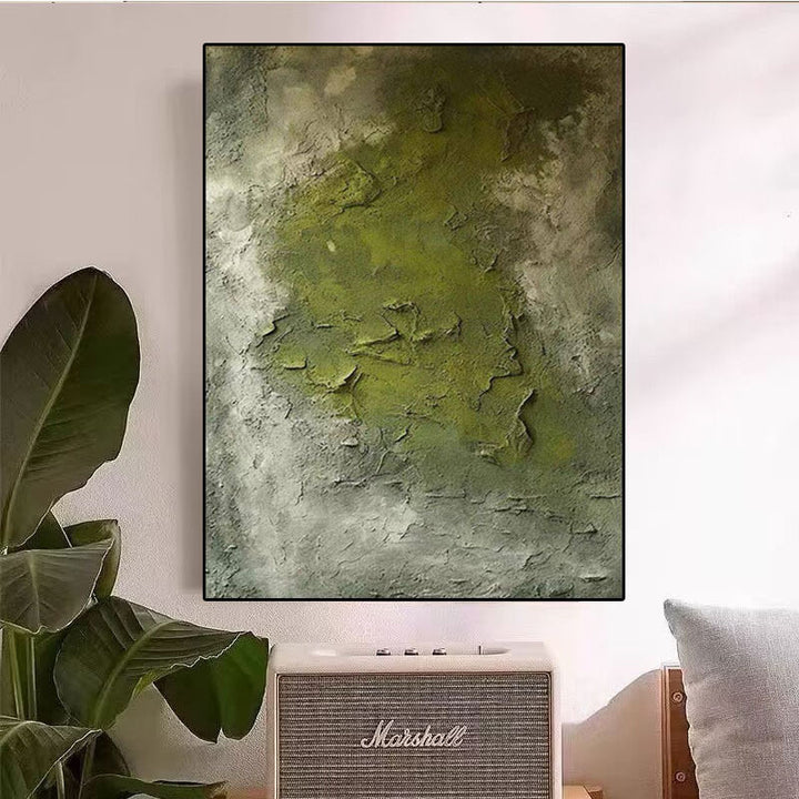 Texturiertes abstraktes Landschafts-Leinwandkunst