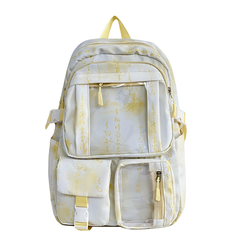 Künstlerischer Grafikdruck Rucksack