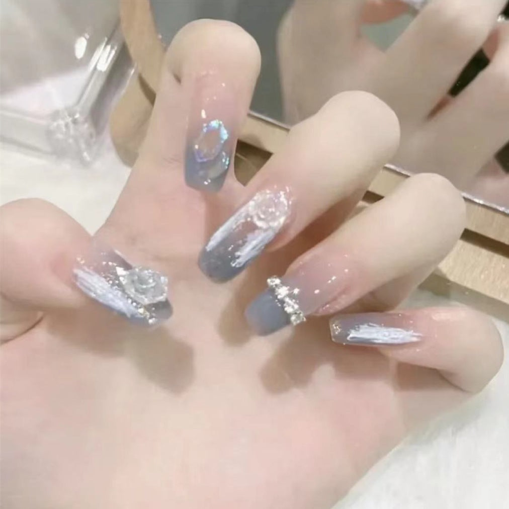 Künstlerisches Press-On Nagelset