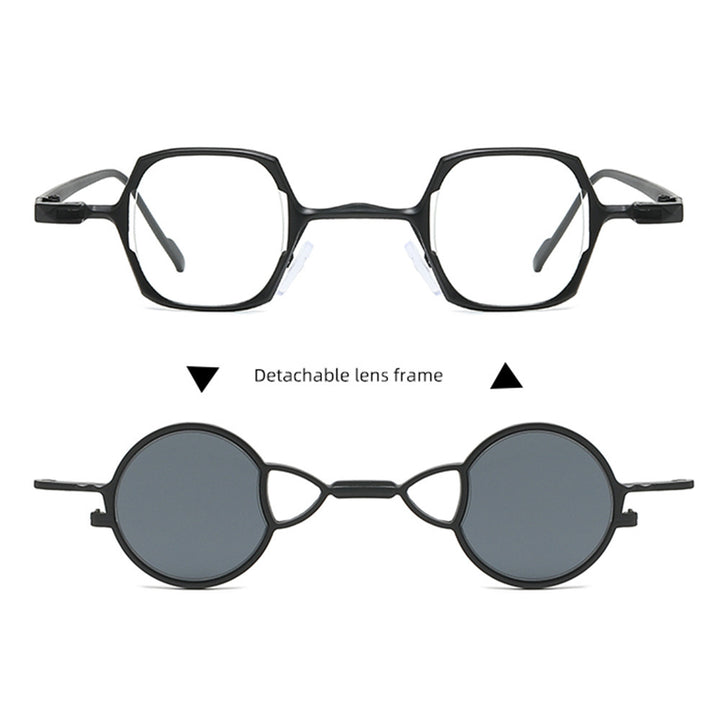 Futuristische Doppel-Objektiv-Schutzbrille Karnz