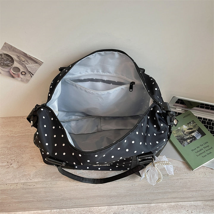Chic Polka Dot Wochenend-Tasche Karnz