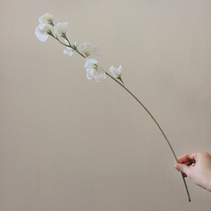 Elegante Seide Sweet Pea Stiel