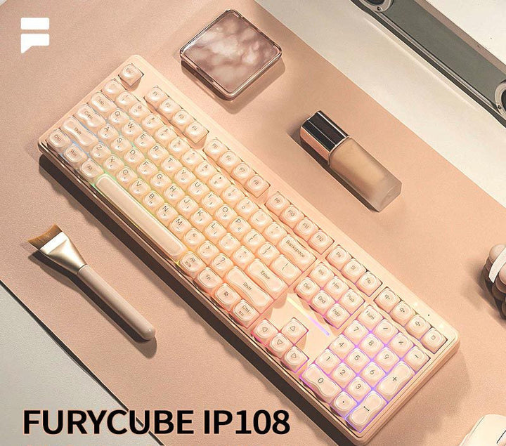 Kabellose RGB Gaming-Tastatur Karnz