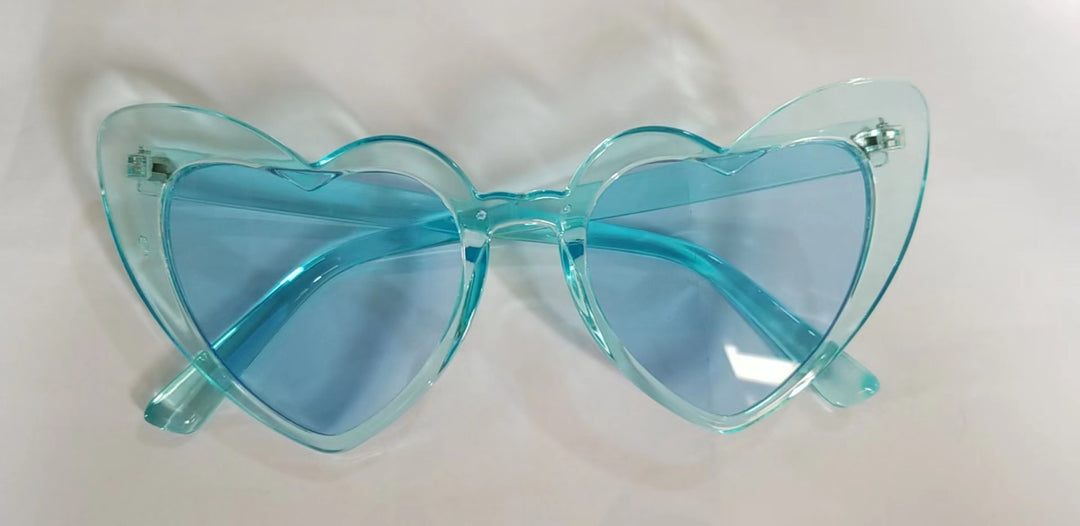 Herzförmige Mode-Sonnenbrille Karnz