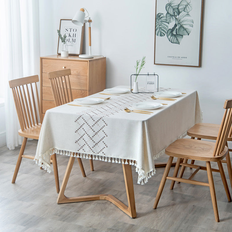 Bohemian Blattmuster Tischdecke