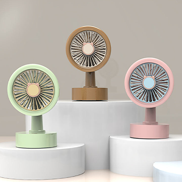 Damen Tragbarer Handventilator mit niedlichem Affendesign Karnz