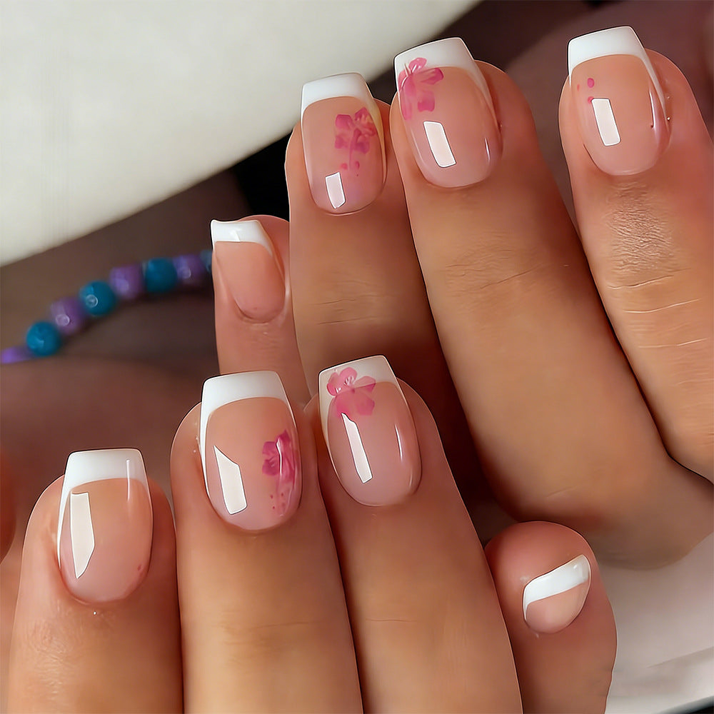 Saisonales thematisiertes Press-On-Nagelkunst-Set Karnz