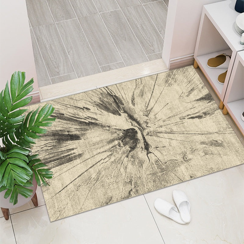 Geometrisches Muster Dekorative Fußmatte Karnz