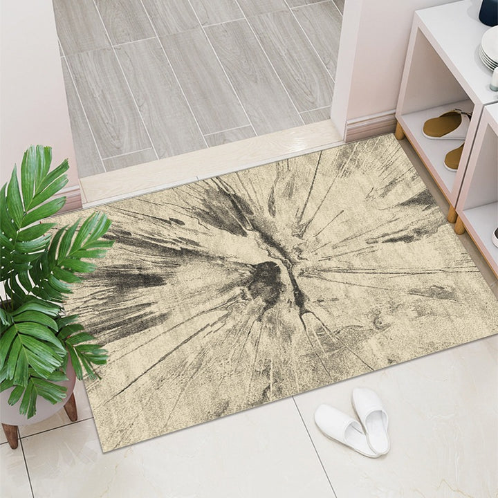 Geometrisches Muster Dekorative Fußmatte Karnz