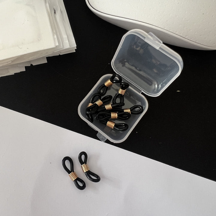Haar Zubehör Clips mit goldenen Akzenten Karnz