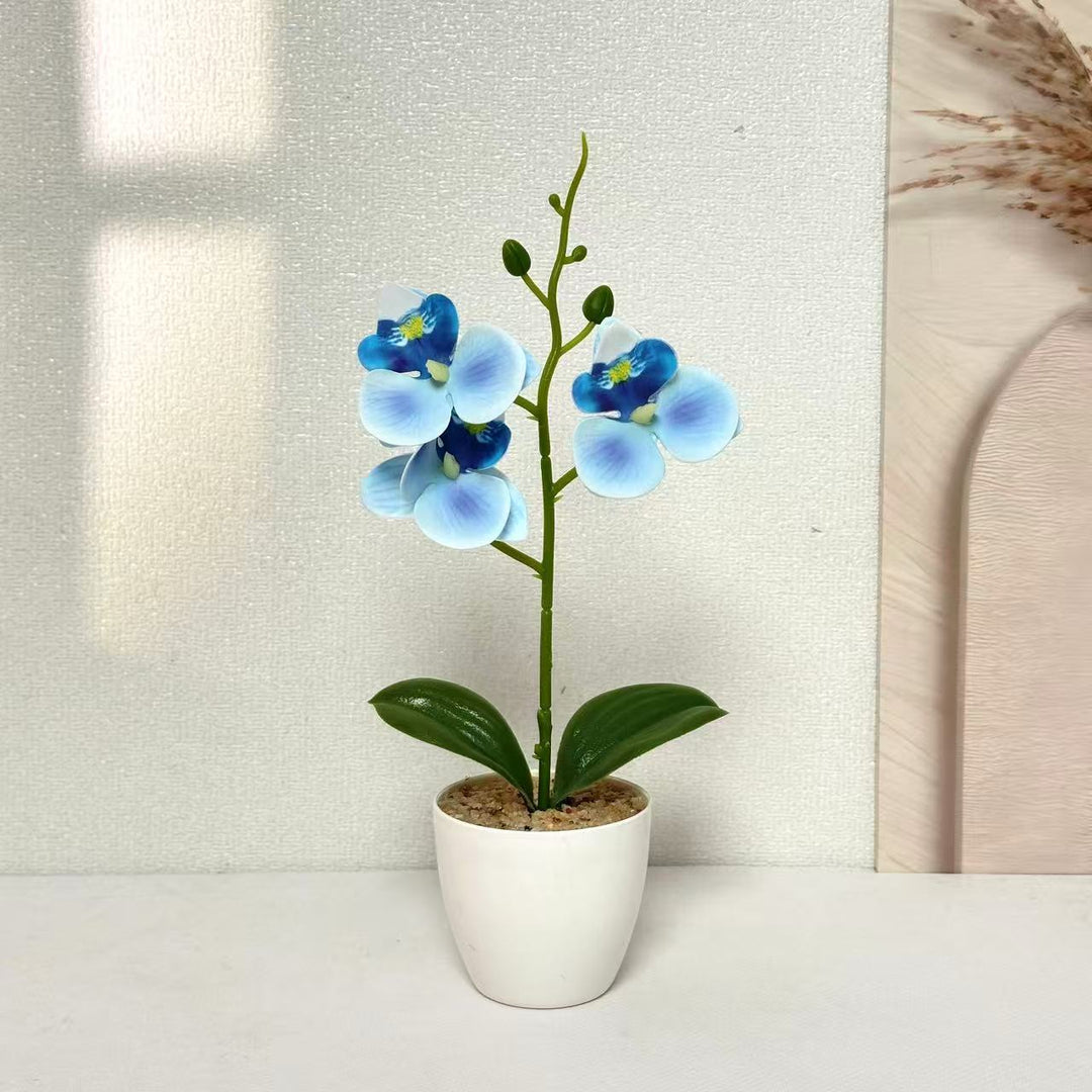 Elegante Kunst-Orchideen-Pflanzenschmuck