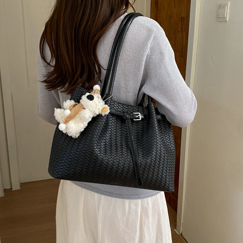 Handgefertigte Texturierte Tote Bag Karnz