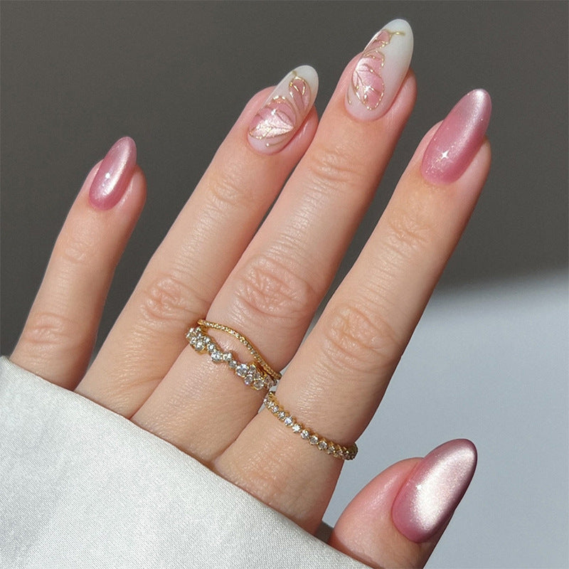 Artisan Dekorierte Press-On Nagel Set Karnz
