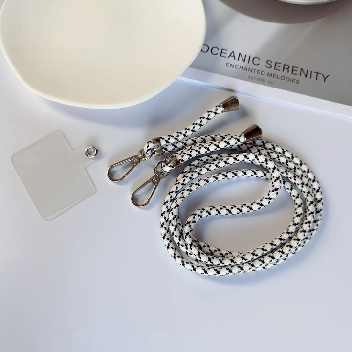 Verstellbare Lanyard mit doppelten Clips Karnz