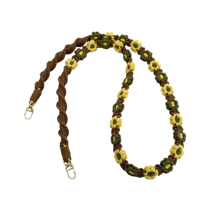 Stylische Macrame Brillenband Karnz