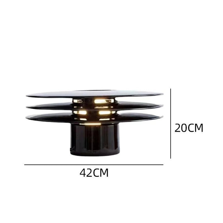 Moderne Tischlampe mit einstellbaren Licht-Einstellungen