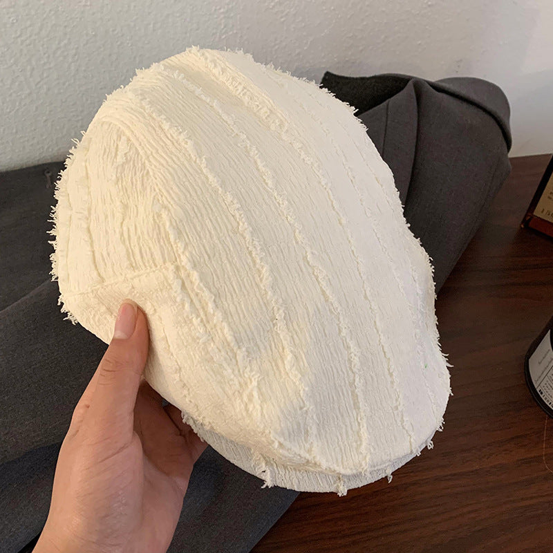 Strukturierte Strickmütze