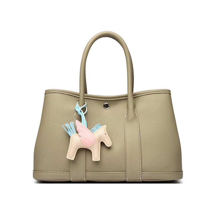 Stylische Texturierte Tote Bag Karnz