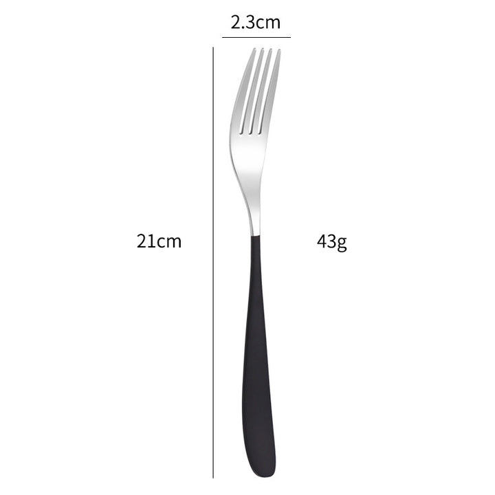 Eleganter und Hochwertiger Salatbesteck-Löffel Karnz