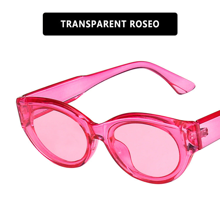 Damen Cat-Eye Sonnenbrille mit stilvollem Leopardenmuster und UV-Schutz Karnz