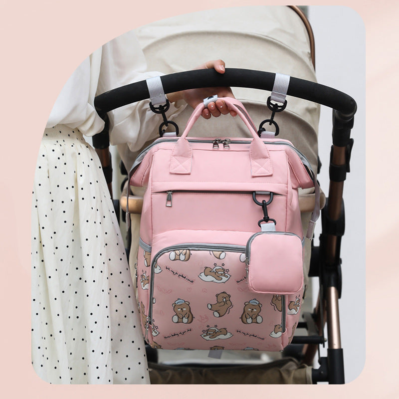 Verspielter Tierdruck-Rucksack Karnz
