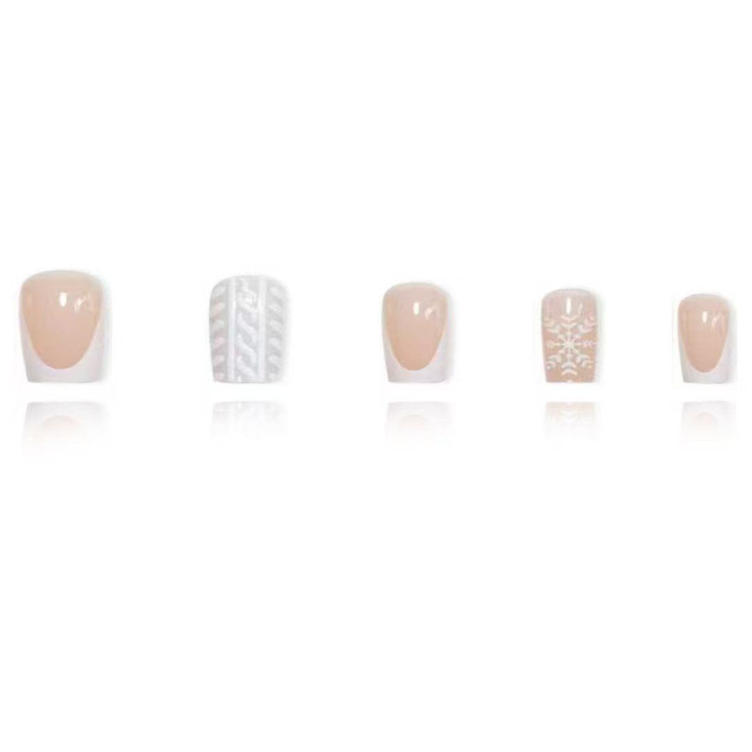 Winter-Themen Nagelkunstdesign Karnz