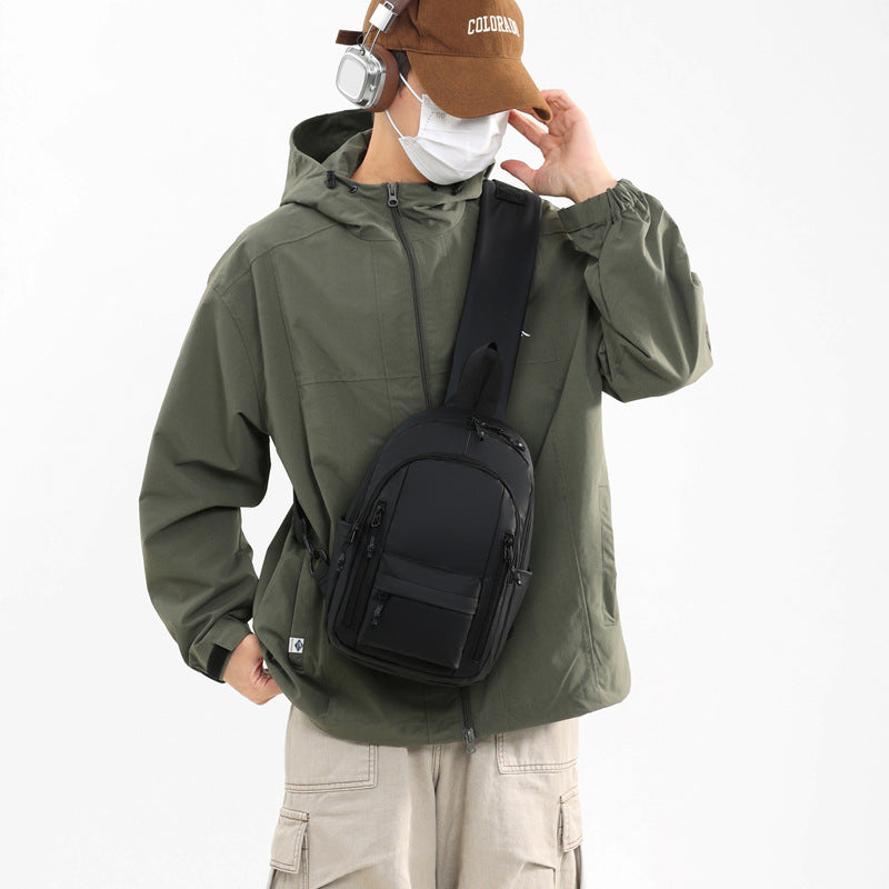 Sleek Nylon Sling Bag Karnz