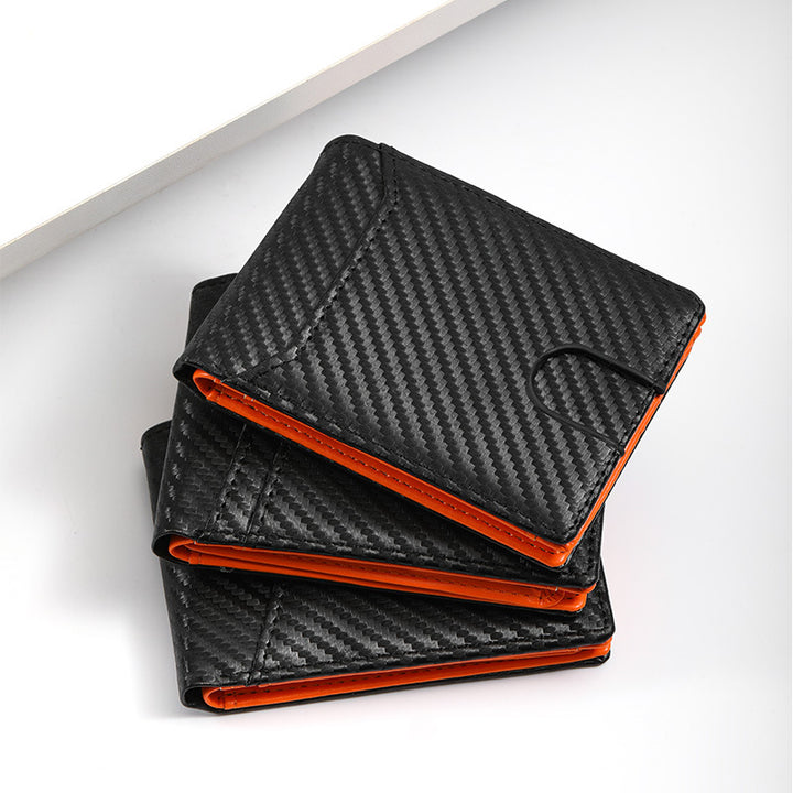 RFID-blockierende Leder-Brieftasche Karnz