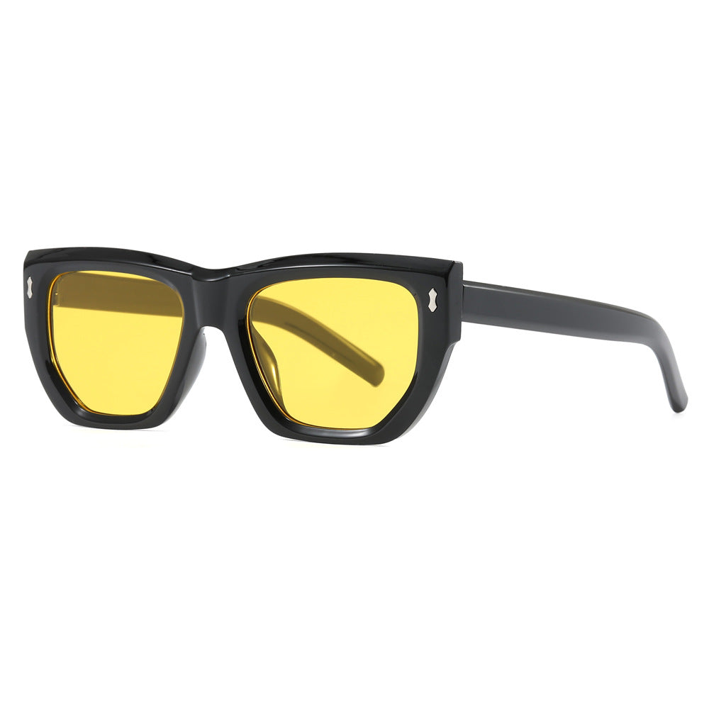 Moderne Übergroße Katzenaugen-Sonnenbrille