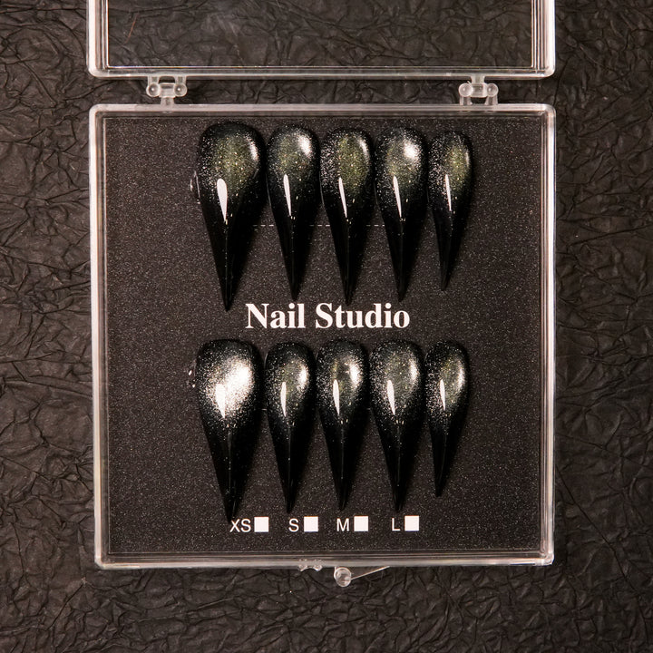 Glamouröse Stiletto Press-On Nagelset