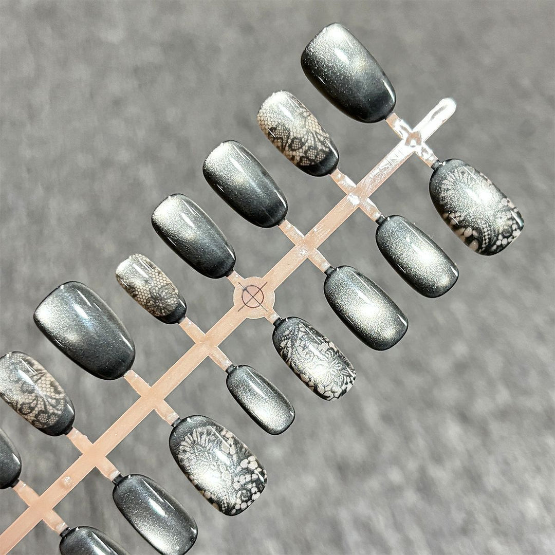 Dekorative Press-On Nail Art Tipps Karnz