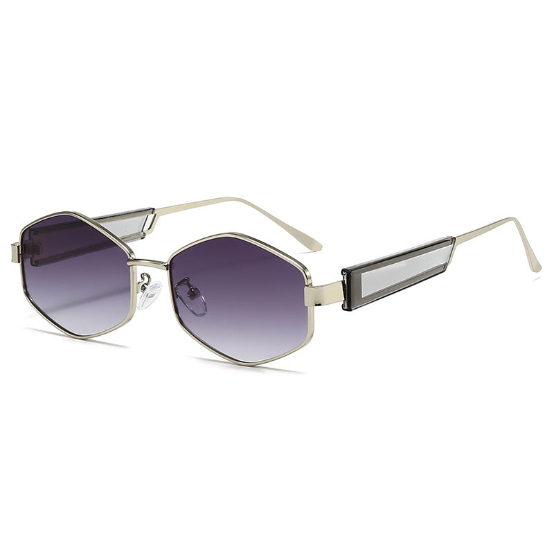 Modische achteckige Sonnenbrille