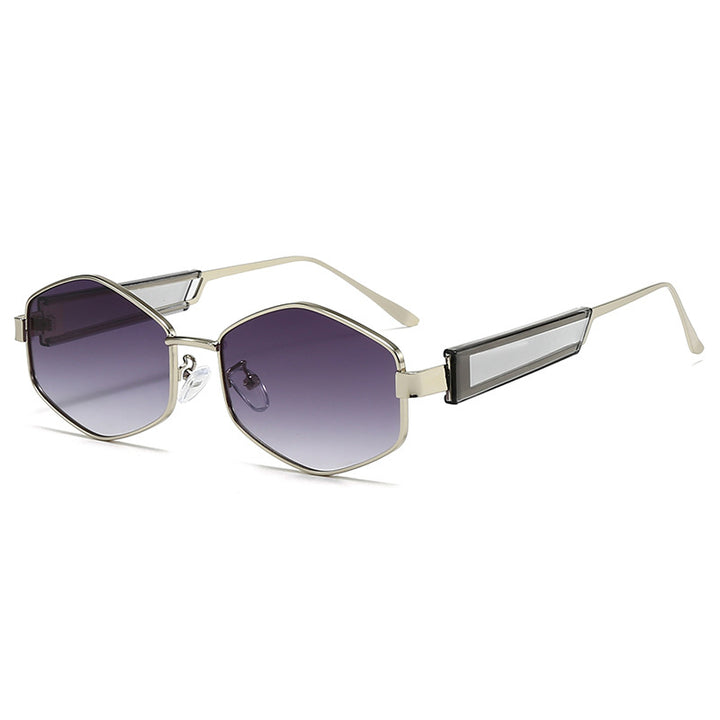 Modische achteckige Sonnenbrille
