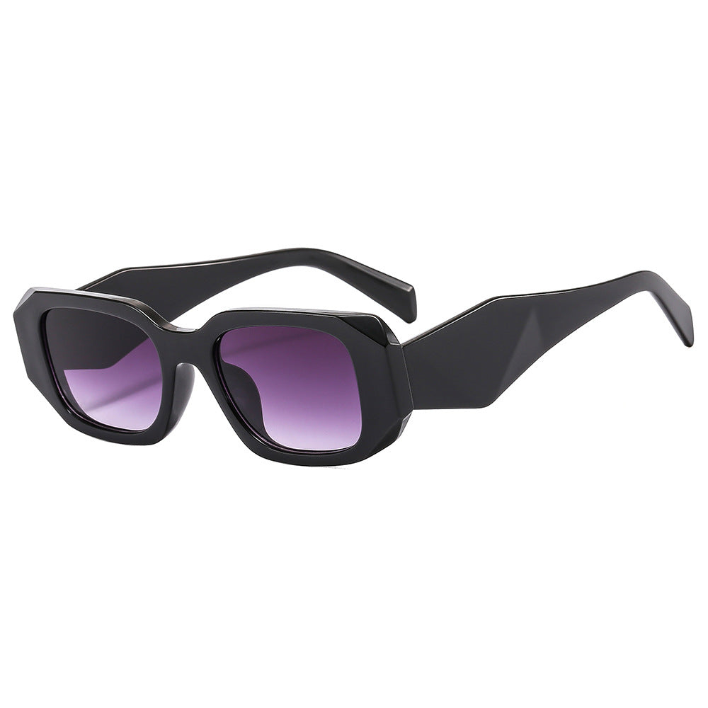 Damen Geometrische Retro-Sonnenbrille Karnz