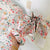 Damen Faltbarer Regenschirm mit floralem Design und niedlichen Details Karnz