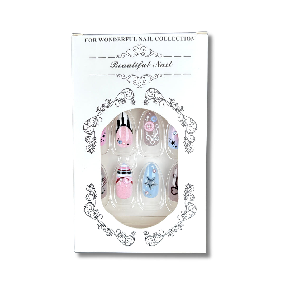 Künstlerische Nagelkunst Kollektion