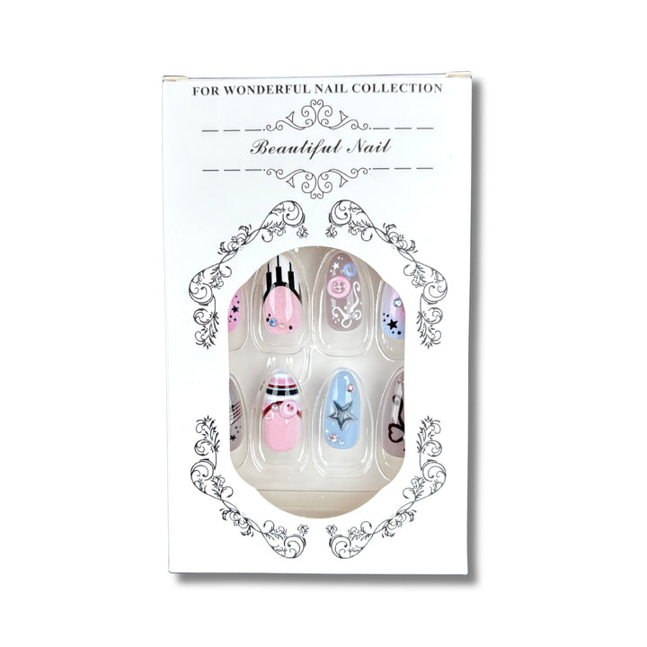 Künstlerische Nagelkunst Kollektion