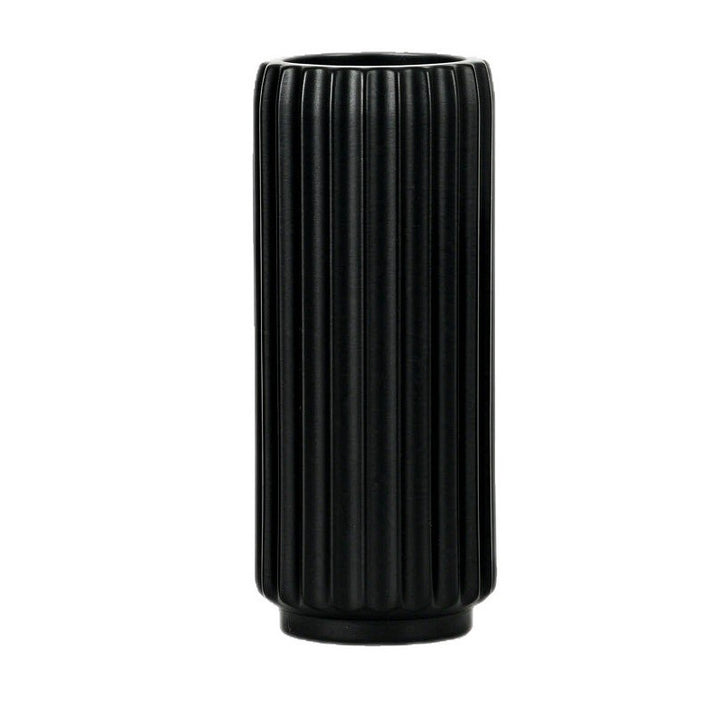 Elegante Fluted Dekorative Bodenvase Karnz