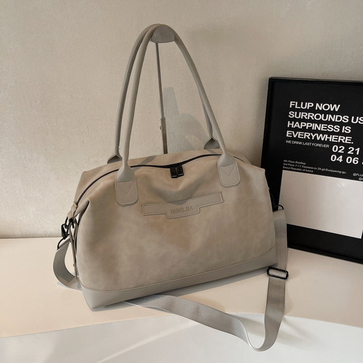 Stylische Leder Reisetasche