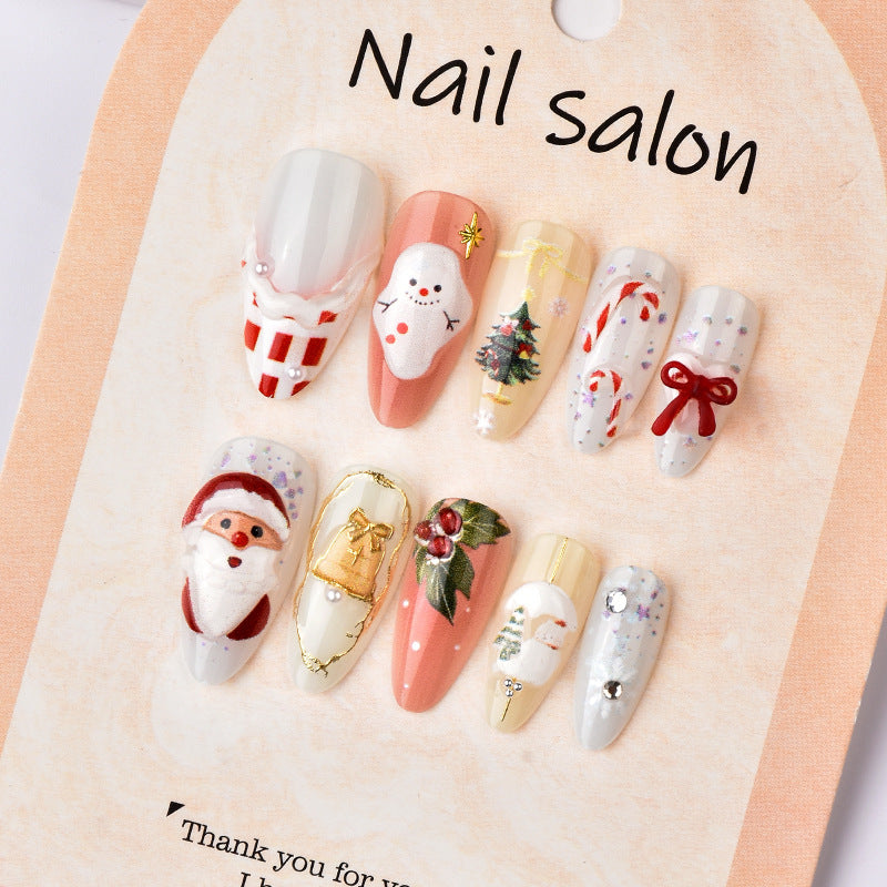 Festliches Holiday Nagelkunst Set