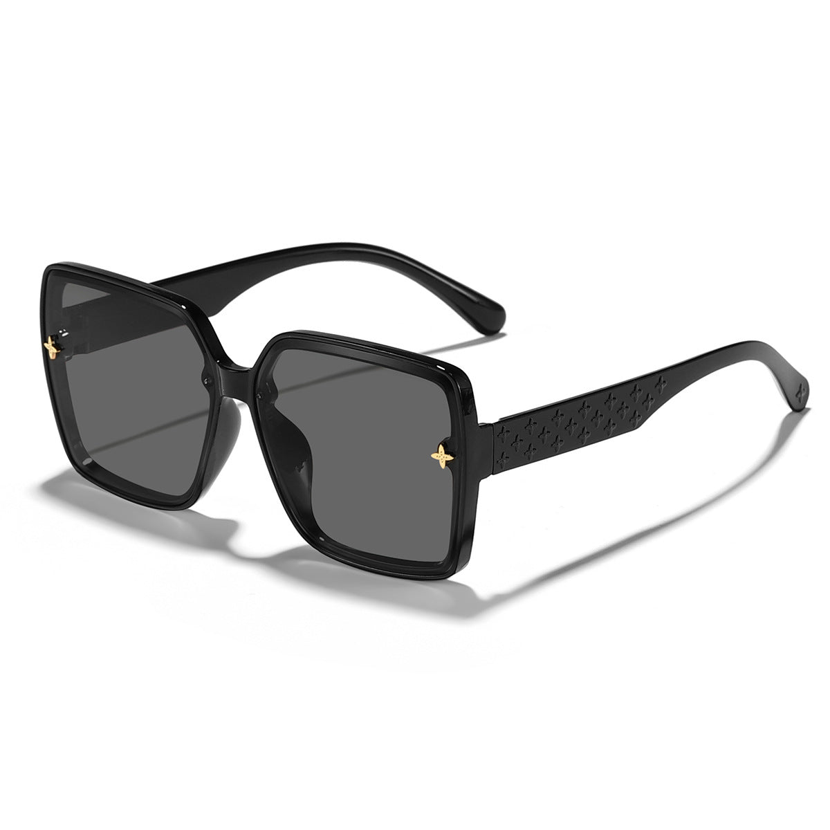 Damen oversized Sonnenbrille mit elegantem Rahmen und UV-Schutz Karnz