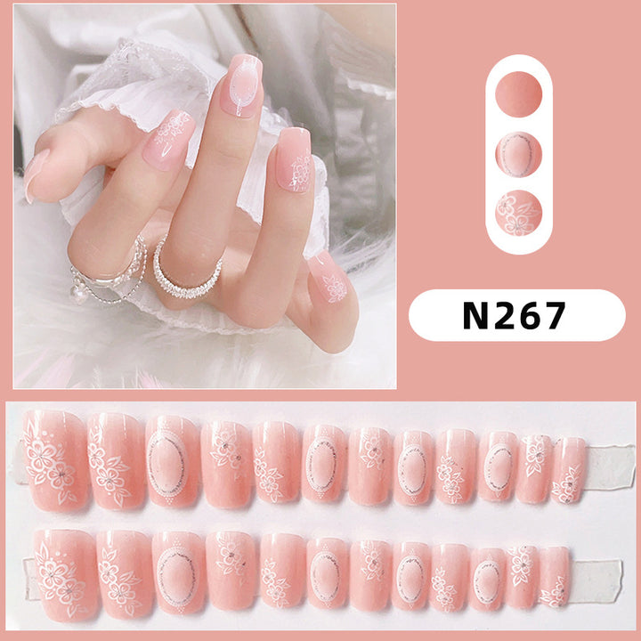 Floral Art Press-On Nagelset