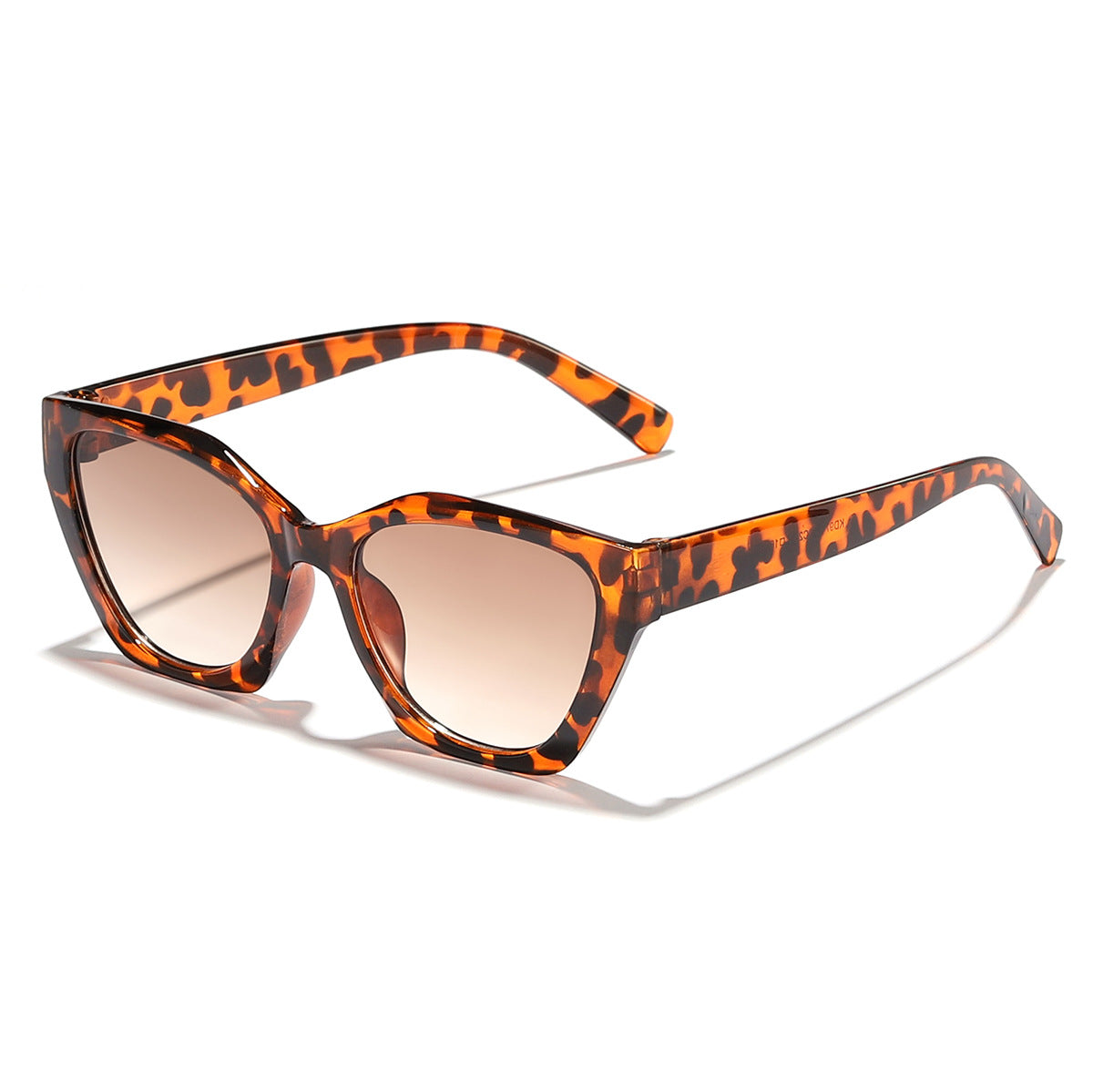 Damen geometrische Sonnenbrille mit modernem, hypoallergenen Kunststoffrahmen Karnz
